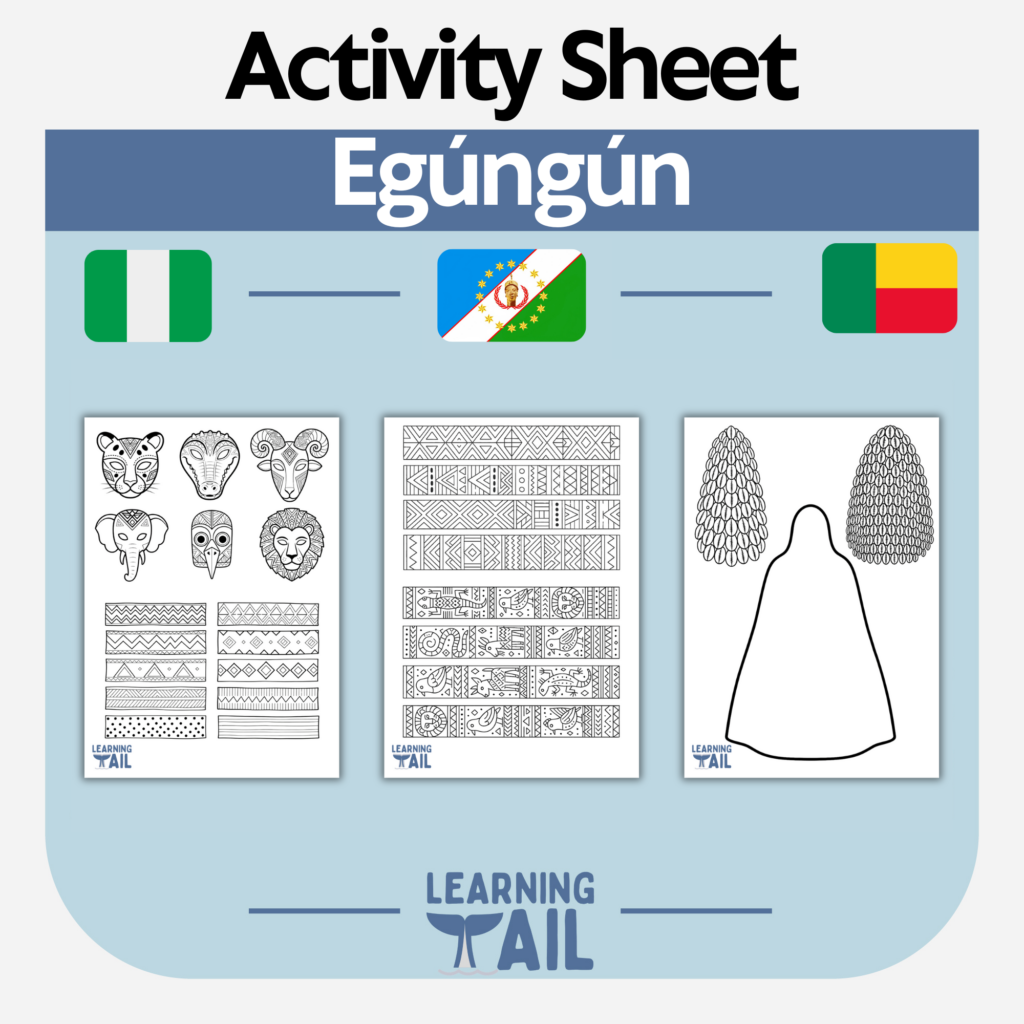 Build Your Own Egúngún Costume Activity